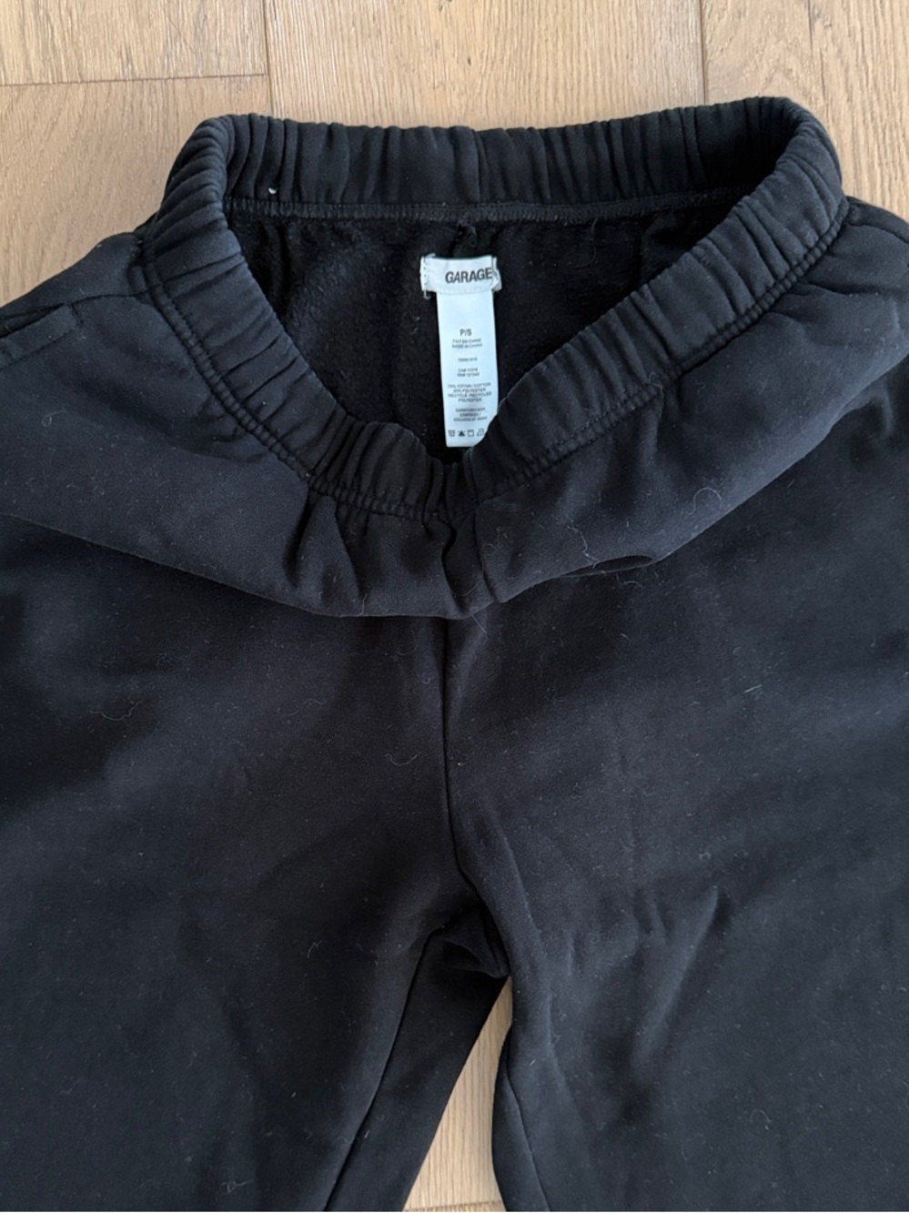 Garage Black Sweatpants